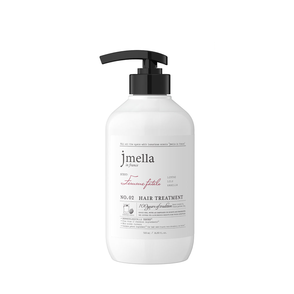 JMELLA IN FRANCE FEMME FATALE HAIR TREATMENT Парфюмированная маска-бальзам для волос "Роковая женщина" 500мл