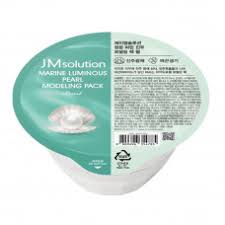 JM SOLUTION MARINE LUMINOUS PEARL MODELING PACK PEARL Альгинатная маска с экстрактом жемчуга 22гр
