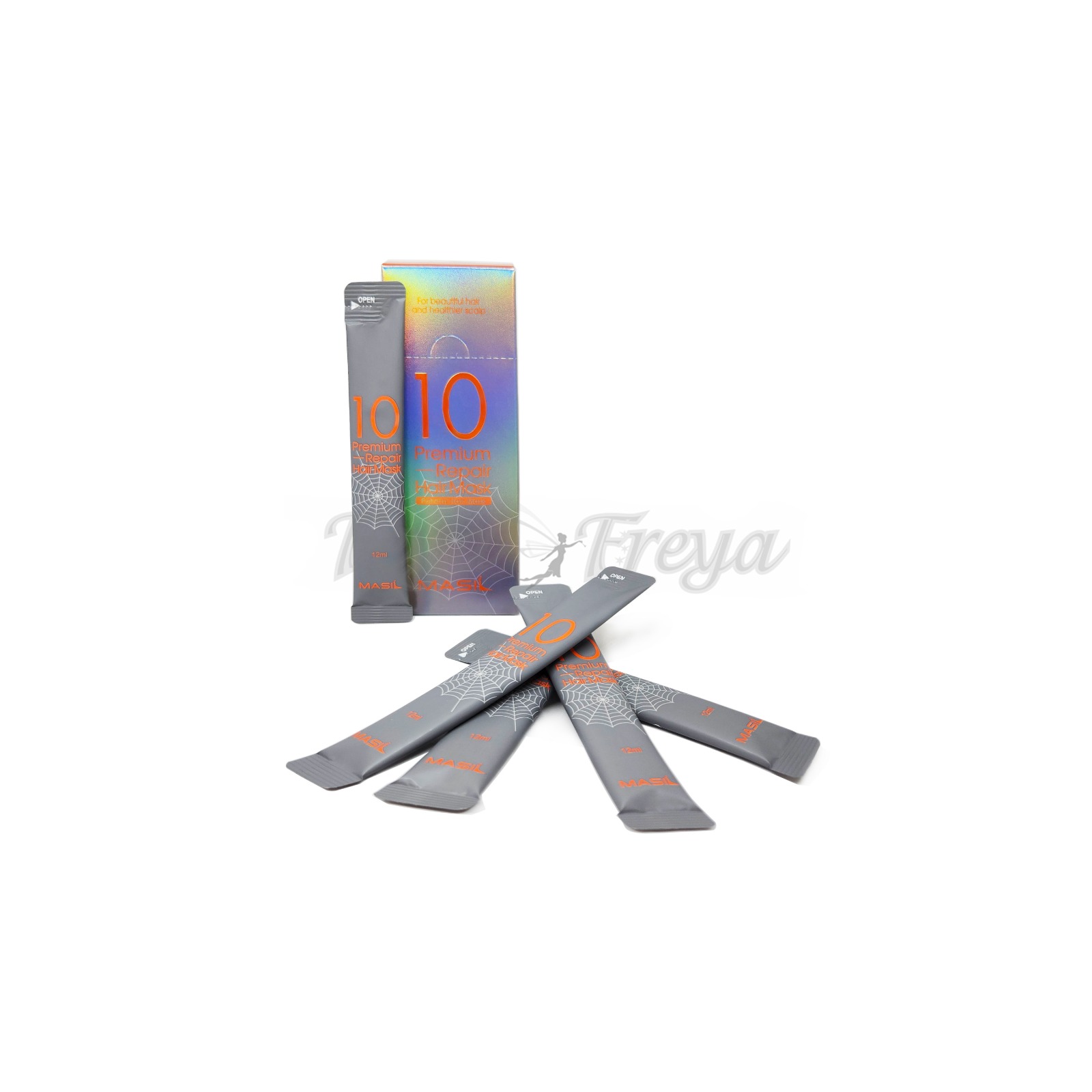 MASIL 10 PREMIUM REPAIR HAIR MASK Восстанавливающая маска для волос премиум класса 12мл