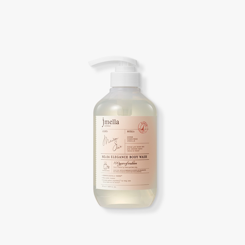 JMELLA IN FRANCE ELEGANCE MAISON SOIR BODY WASH Парфюмированный гель для душа "Амбра Ваниль" 500мл