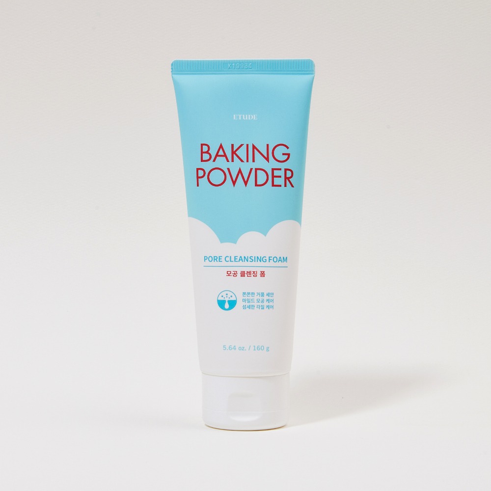 ETUDE BAKING POWDER PORE CLEANSING FOAM Пенка для умывания с содой 160гр