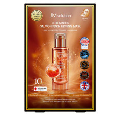 JM SOLUTION 3D LUMINOUS SALMON PDRN FIRMING MASK 3D тканевая маска с PDRN 35мл