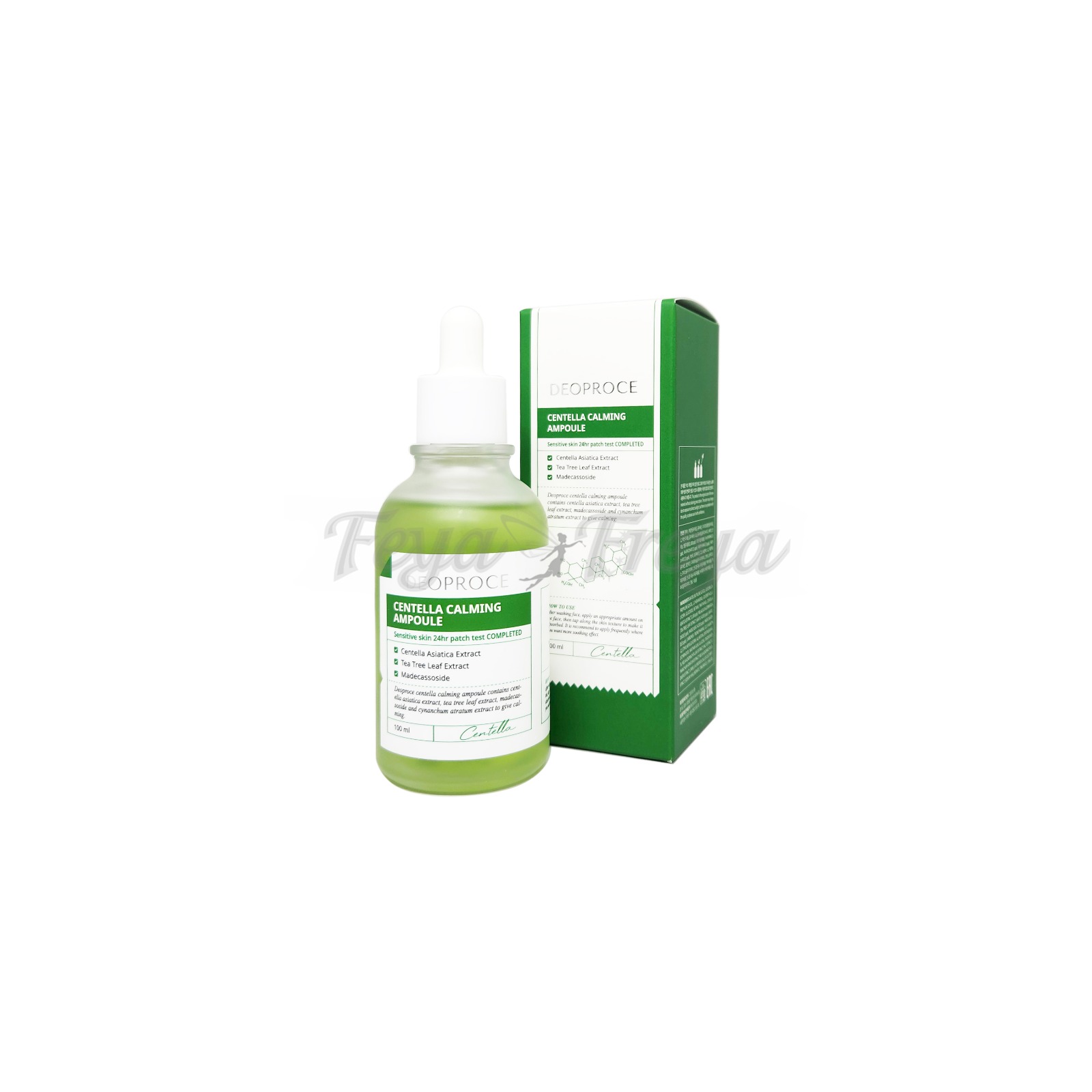 DEOPROCE CENTELLA CALMING AMPOULE Успокаивающая сыворотка для лица с центеллой 100мл
