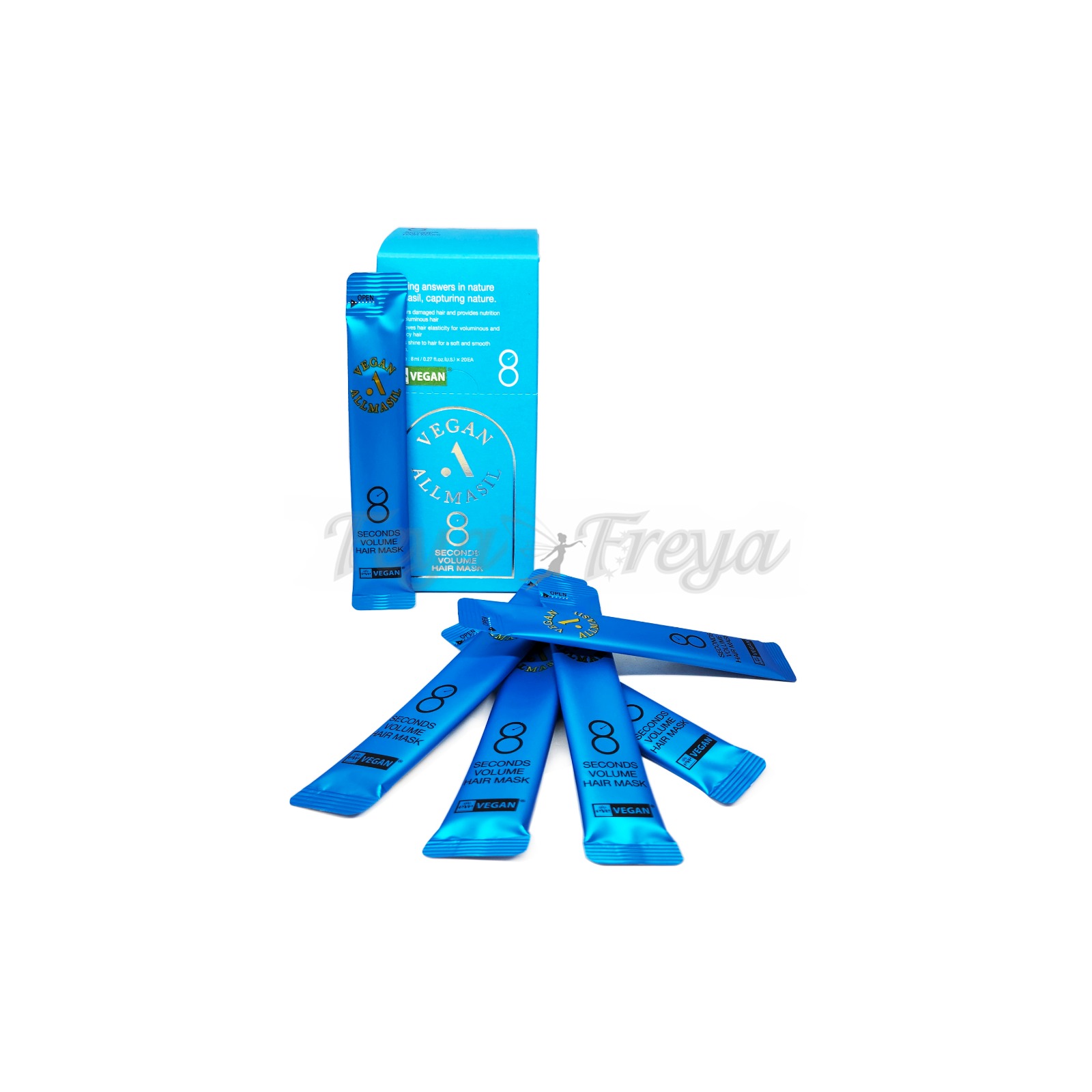 ALLMASIL 8 SECONDS VOLUME HAIR MASK STICK POUCH Экспресс-маска для объёма волос 8мл*20шт