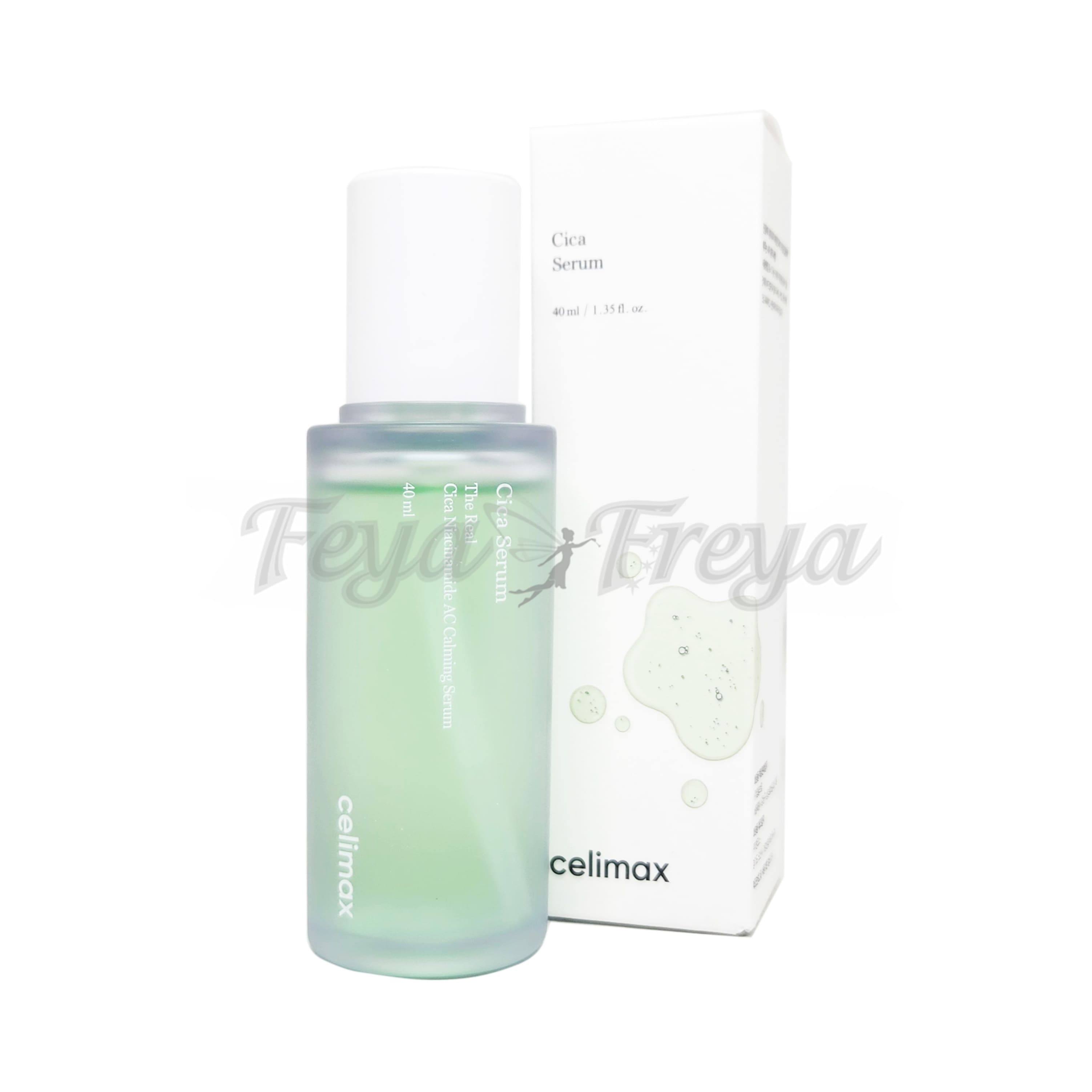 CELIMAX THE REAL CICA NIACINAMIDE AC CALMING SERUM Сыворотка с ниацинамидом и центеллой  40мл