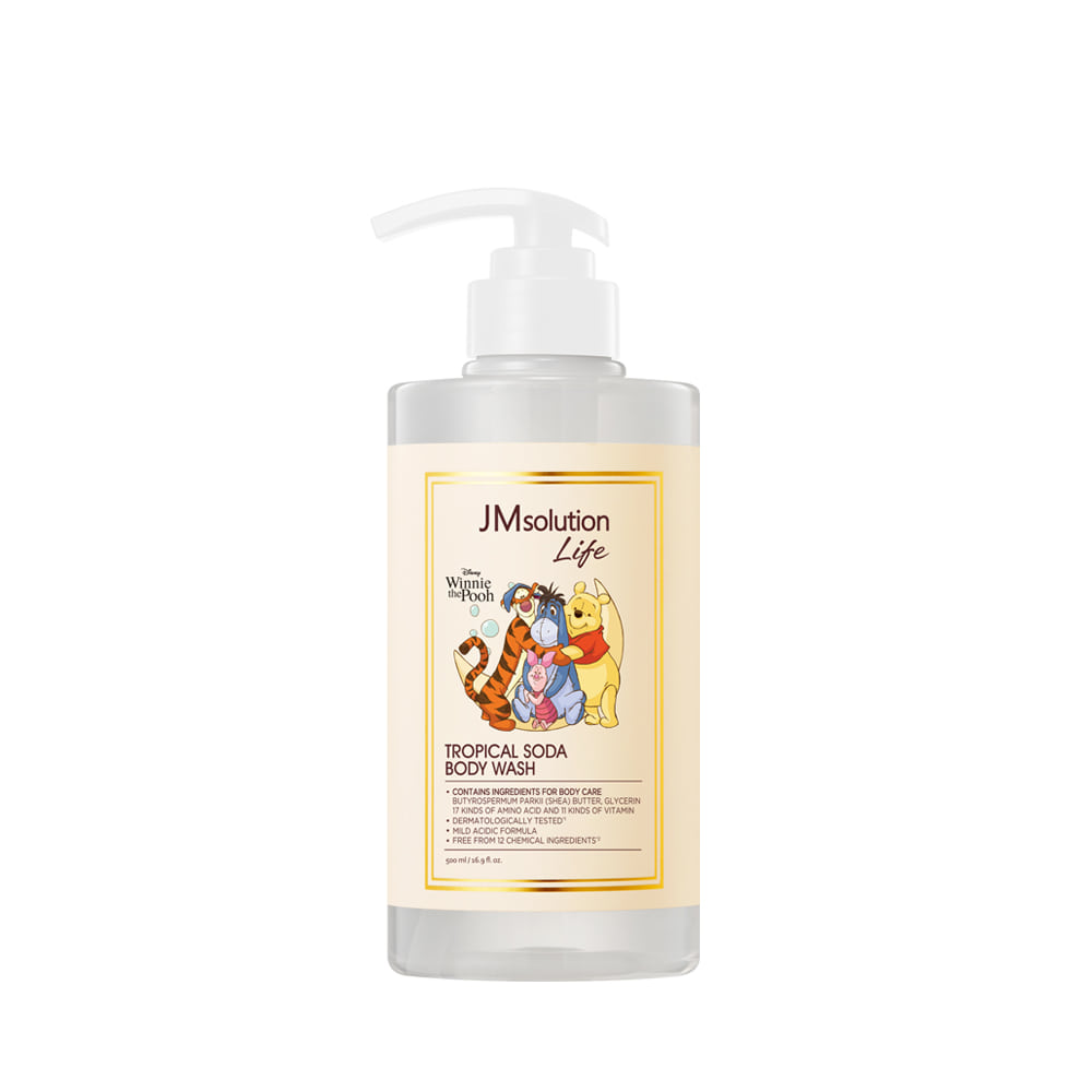 JM SOLUTION LIFE DISNEY TROPICAL SODA BODY WASH Гель для душа с ароматом тропических фруктов 500мл
