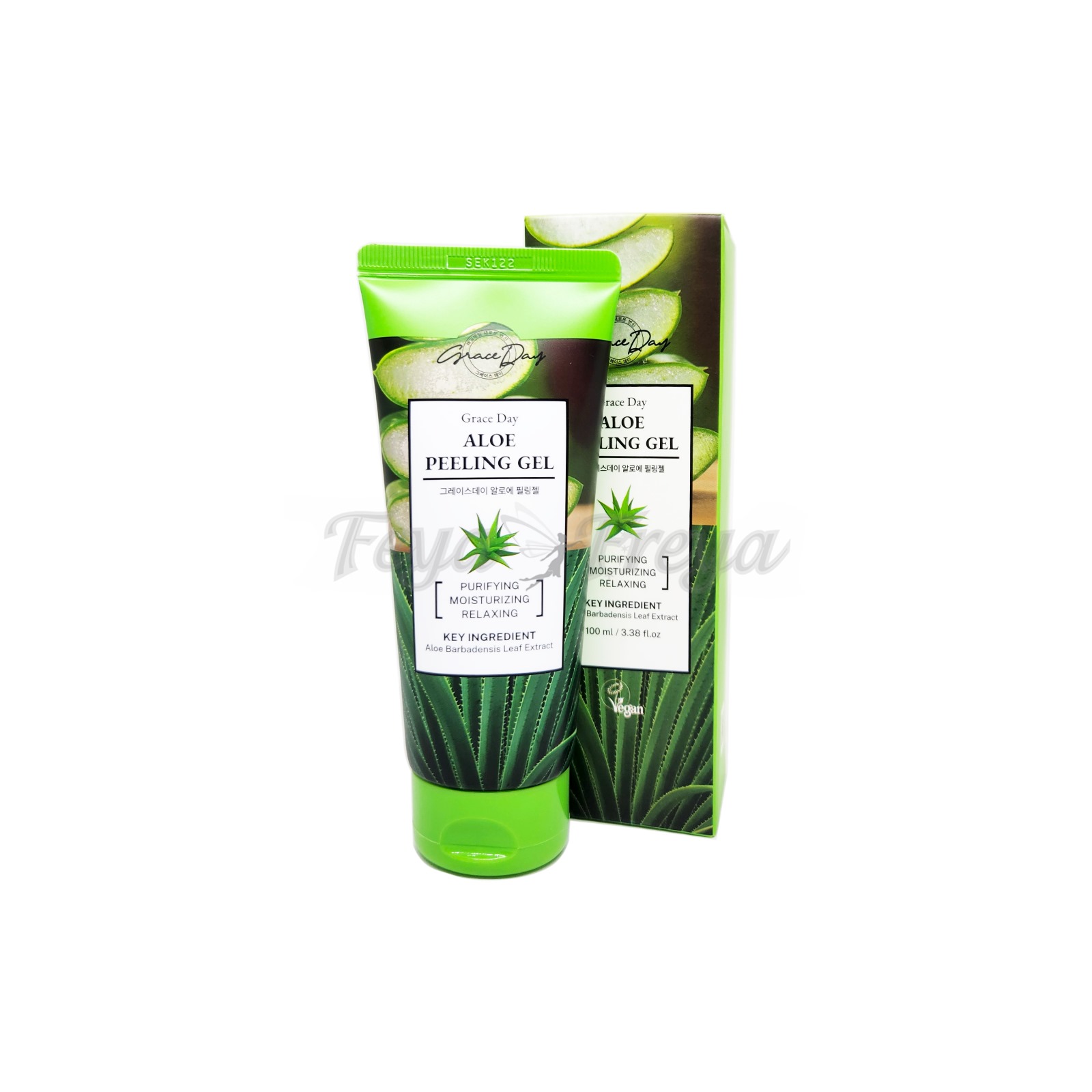 GRACE DAY ALOE PEELING GEL Гель-скатка для лица с алоэ 100мл