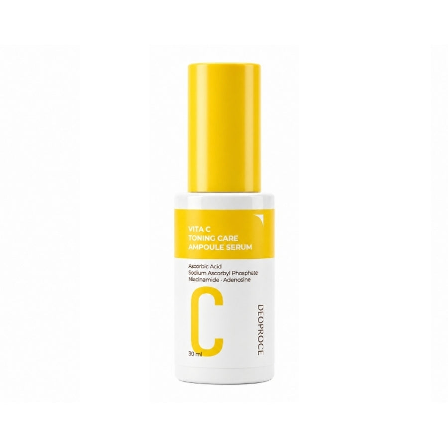 DEOPROCE VITA C TONING CARE AMPOULE SERUM Сыворотка осветляющая с витамином С 30мл