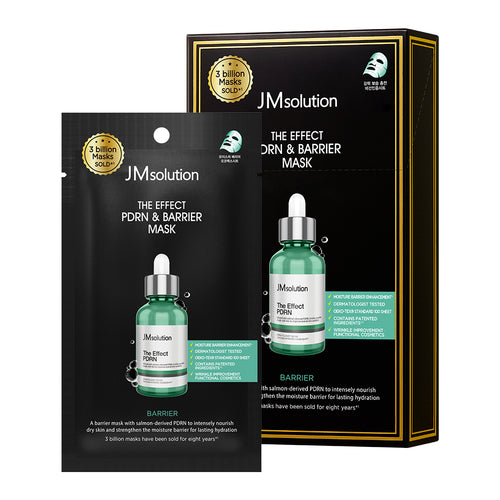 JM SOLUTION THE EFFECT PDRN & BARRIER MASK Тканевая маска с PDRN 24мл