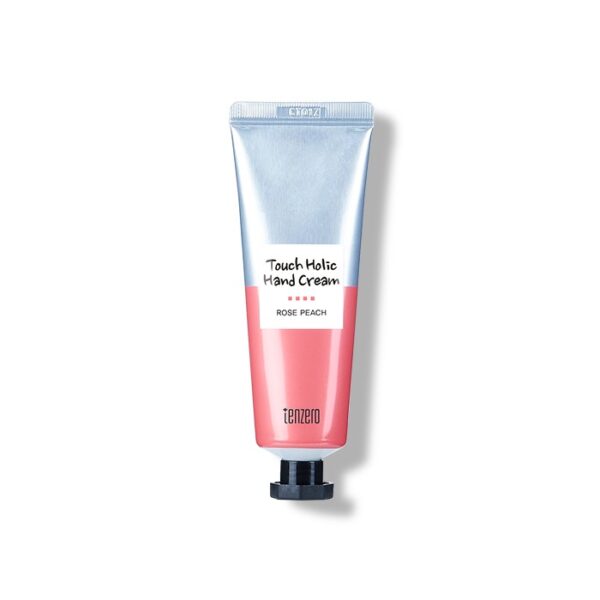 TENZERO TOUCH HOLIC HAND CREAM ROSE PEACH 50ml Парфюмированный крем для рук "Роза и персик" 50мл