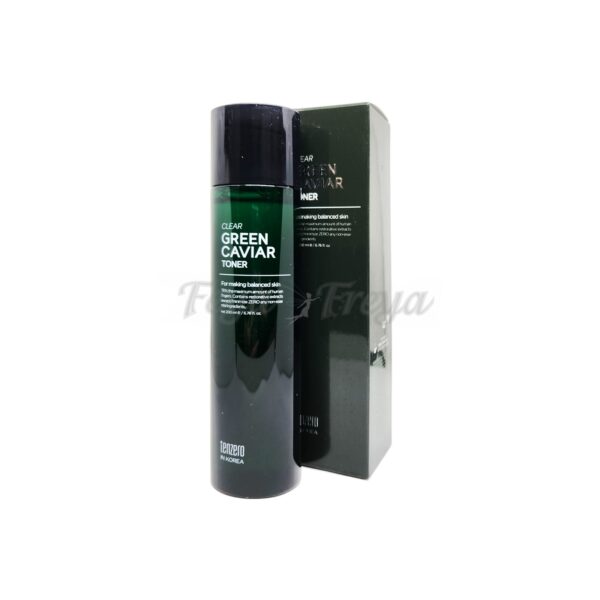 TENZERO GREEN CAVIAR CLEAR TONER 200ml Тонер для лица с экстрактом морского винограда 200мл