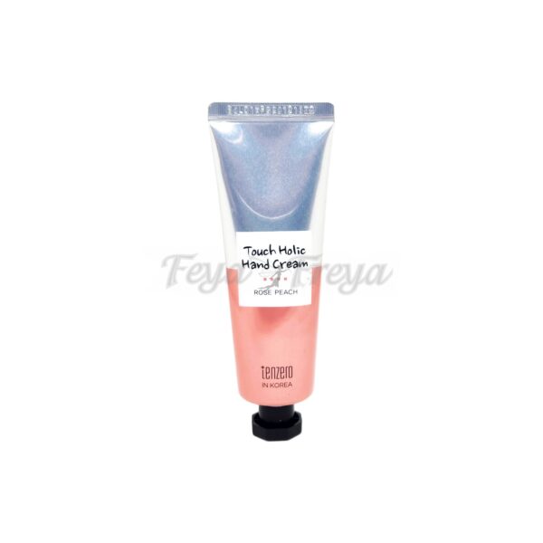 TENZERO TOUCH HOLIC HAND CREAM ROSE PEACH 50ml Парфюмированный крем для рук "Роза и персик" 50мл