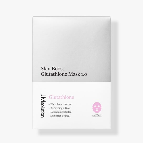 JM SOLUTION SKIN BOOST GLUTATHIONE MASK 1.0 30ml Антиоксидантная тканевая маска с глутатионом 30мл