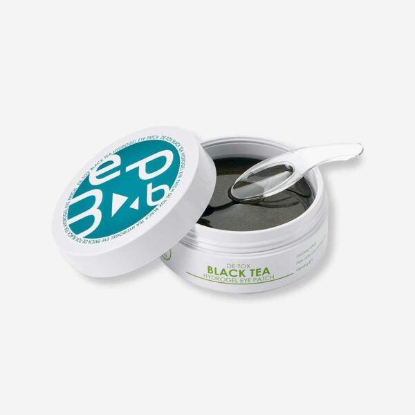 MEDB DE-TOXING BLACK TEA HYDROGEL EYE PATCHES 60ea Патчи для глаз с черным чаем и эффектом детокса 60шт