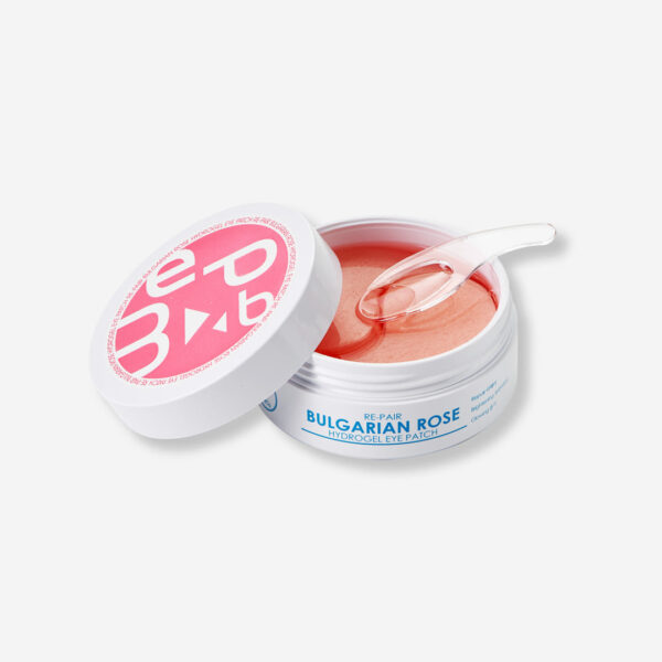 MEDB RE-PAIR BULGARIAN ROSE HYDROGEL EYE PATCHES 60ea Патчи для глаз с экстрактом дамасской розы и восстанавливающий эффектом 60шт